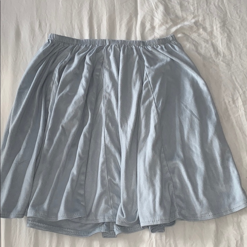 Brandy Melville suede skirt